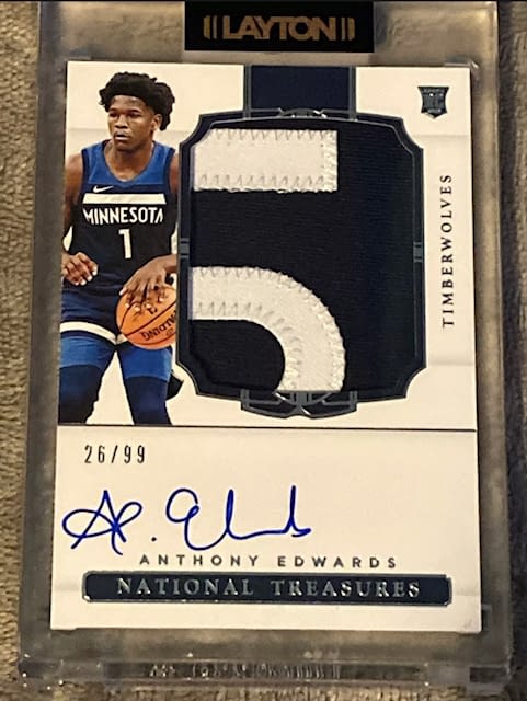 Best Anthony Edwards Rookie Cards Updated August 2021 Sports Card 