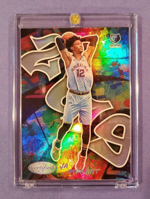 Photo of Ja Morant Panini Certified Graffiti Rookie Card